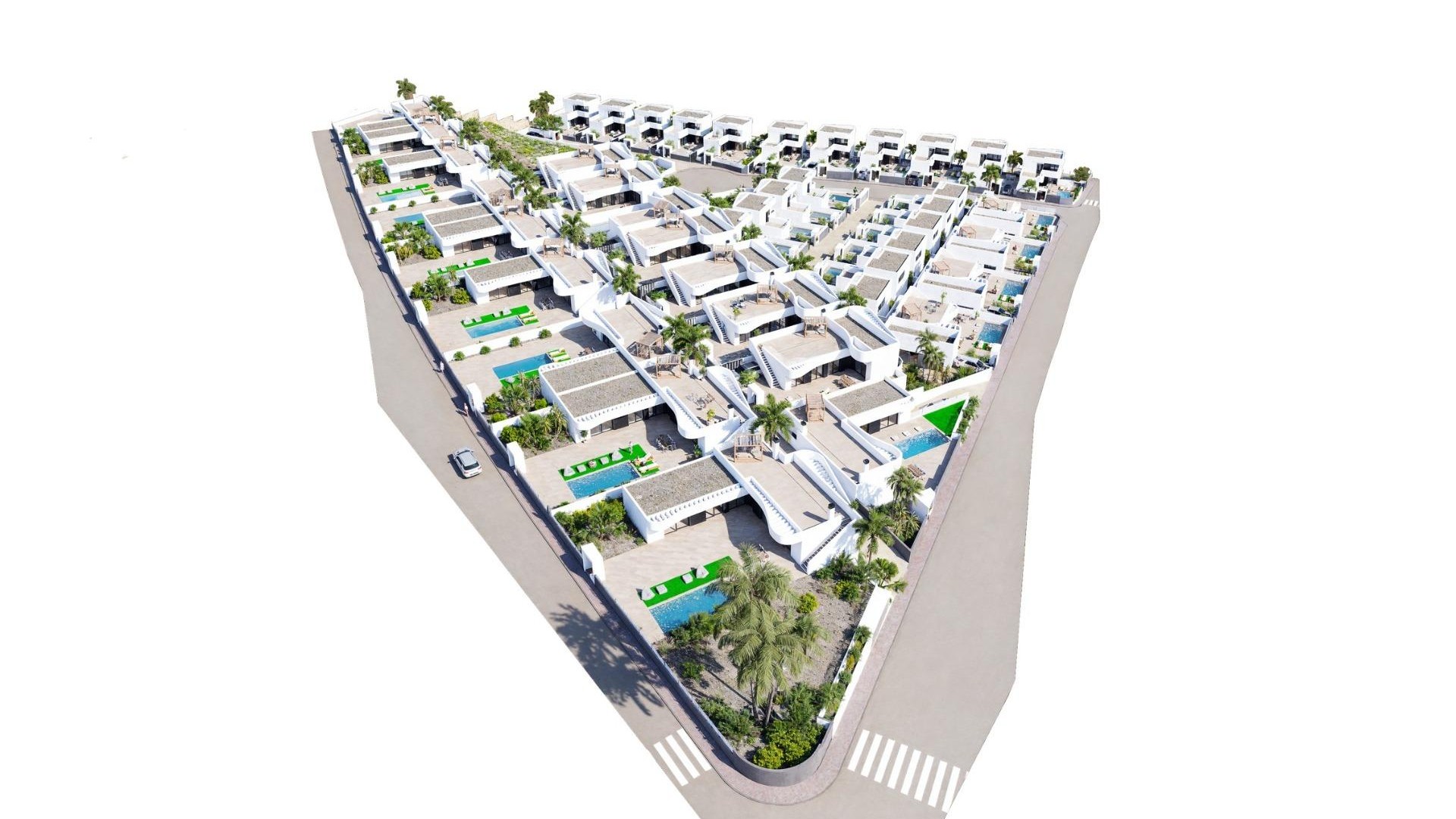 New Build - Freistehende Villa -
Algorfa - La Finca Golf