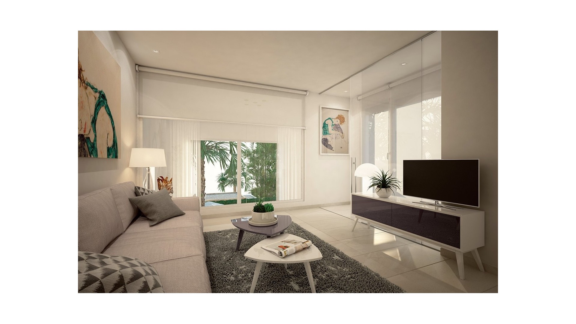 New Build - Freistehende Villa -
Algorfa - La Finca Golf