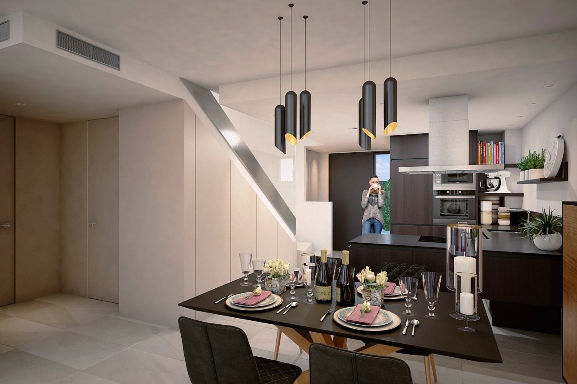 New Build - Freistehende Villa -
Algorfa - La Finca Golf