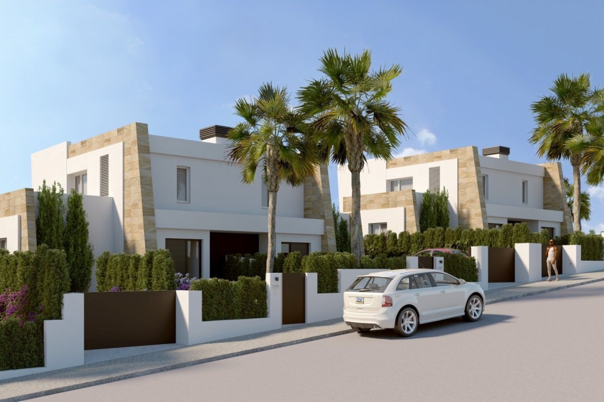 New Build - Freistehende Villa -
Algorfa - La Finca Golf