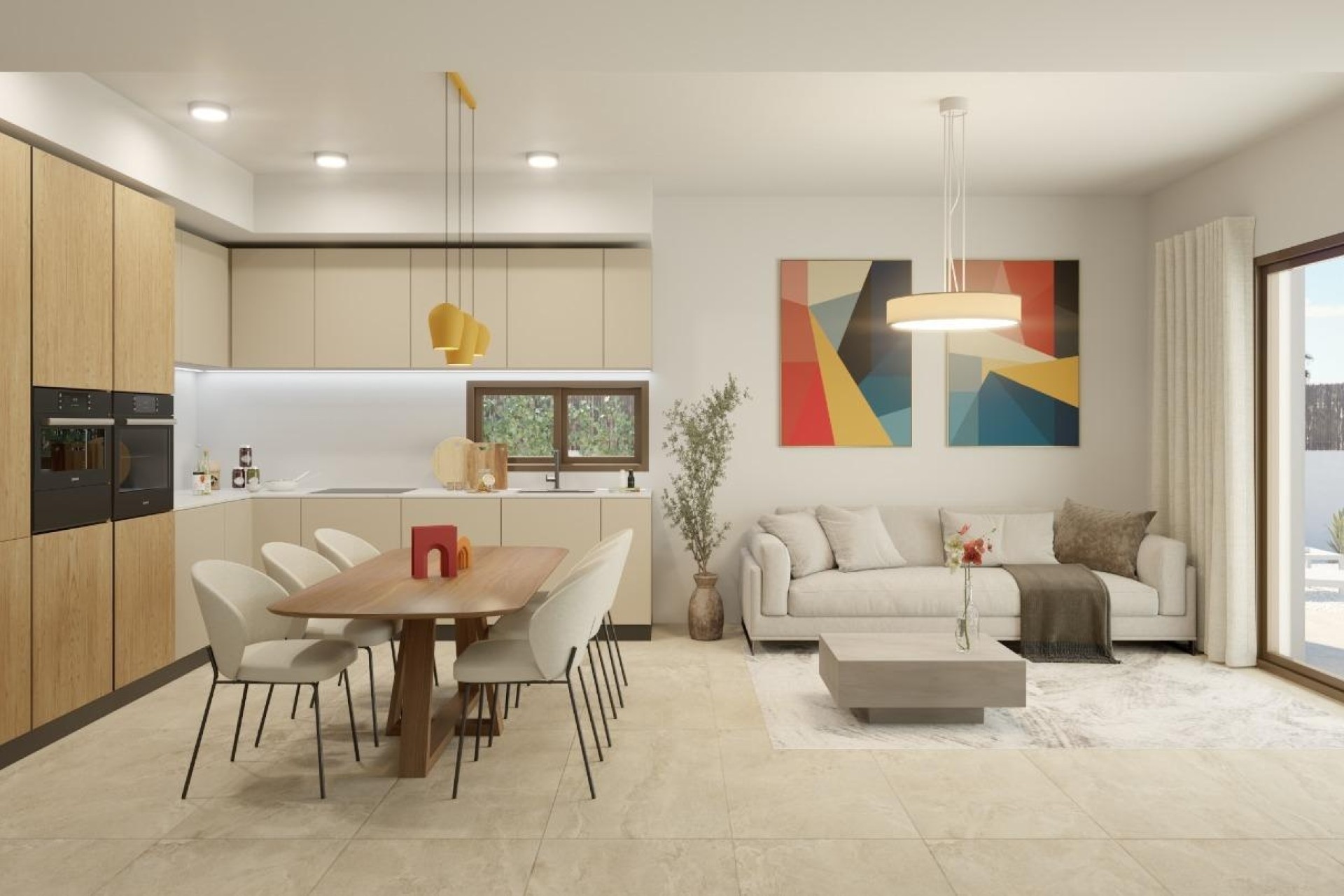 New Build - Freistehende Villa -
Algorfa - La Finca Golf