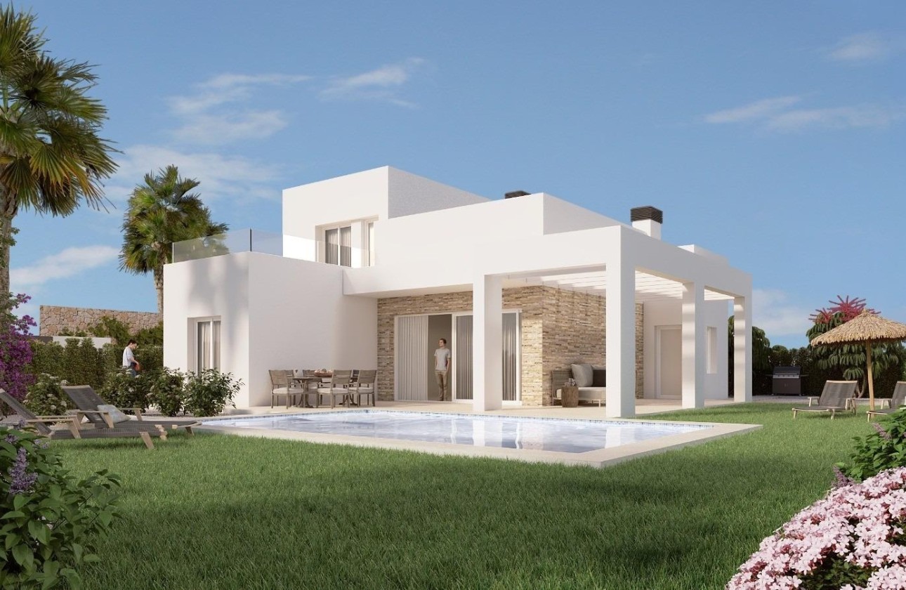 New Build - Freistehende Villa -
Algorfa - La Finca Golf
