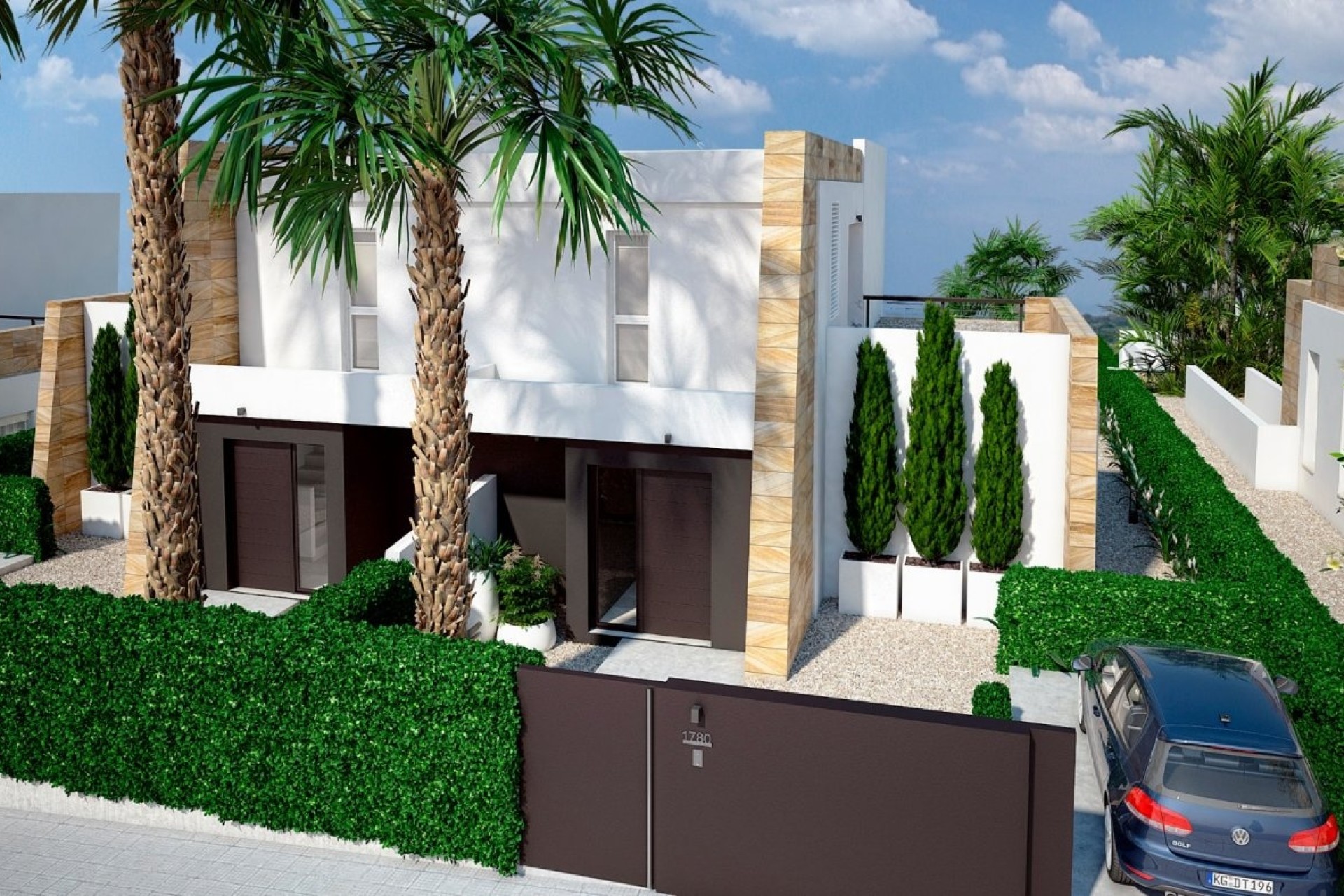 New Build - Freistehende Villa -
Algorfa - La Finca Golf