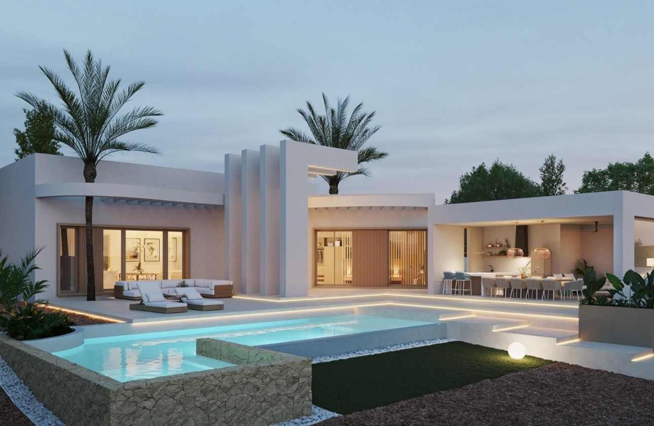 New Build - Freistehende Villa -
Algorfa - Lomas de la Juliana