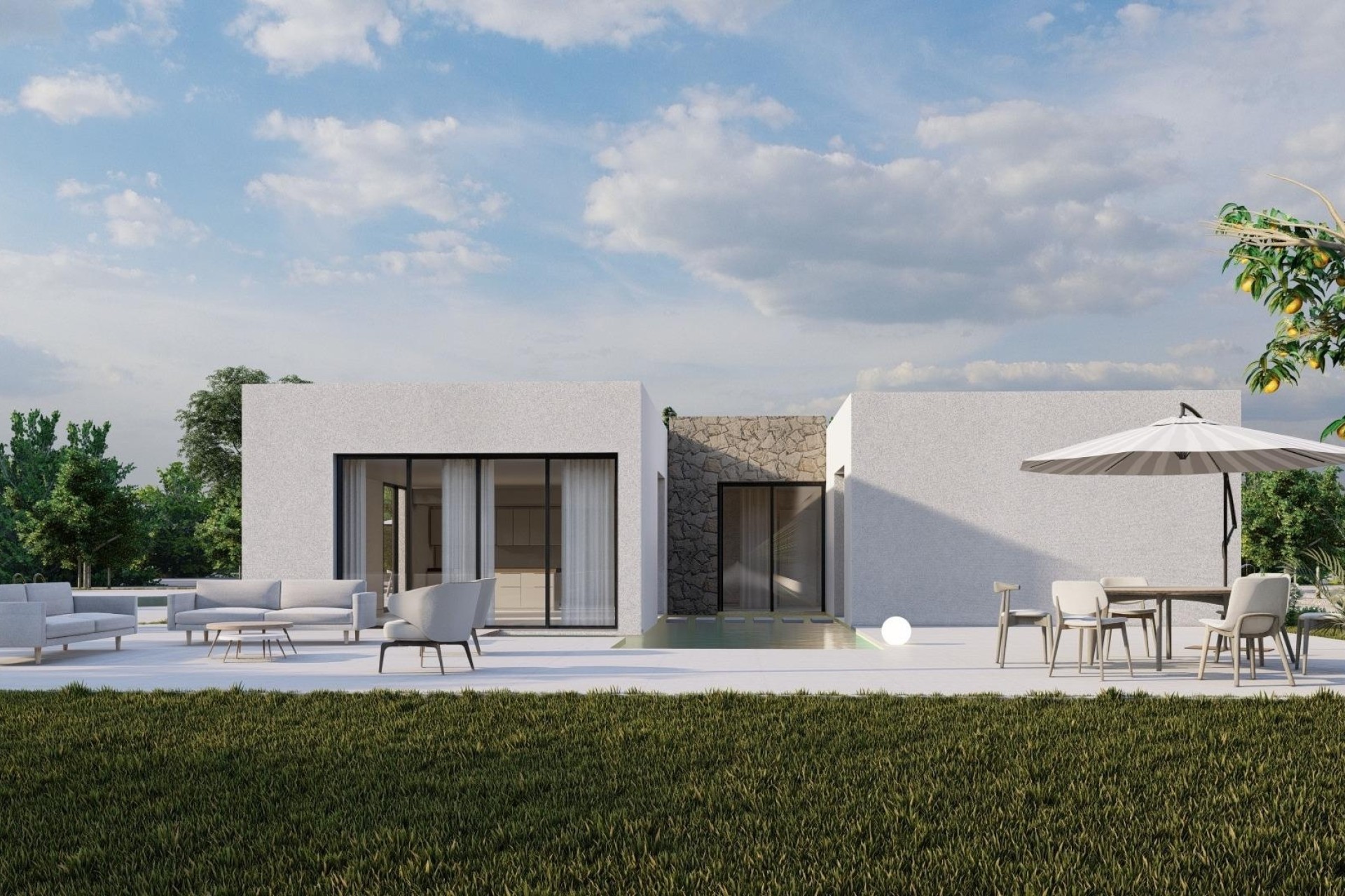 New Build - Freistehende Villa -
Algorfa - Lomas de la Juliana