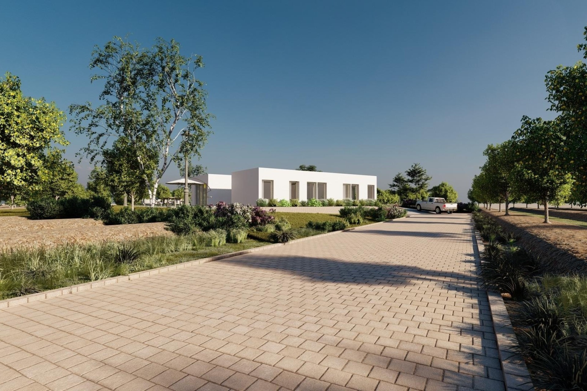 New Build - Freistehende Villa -
Algorfa - Lomas de la Juliana