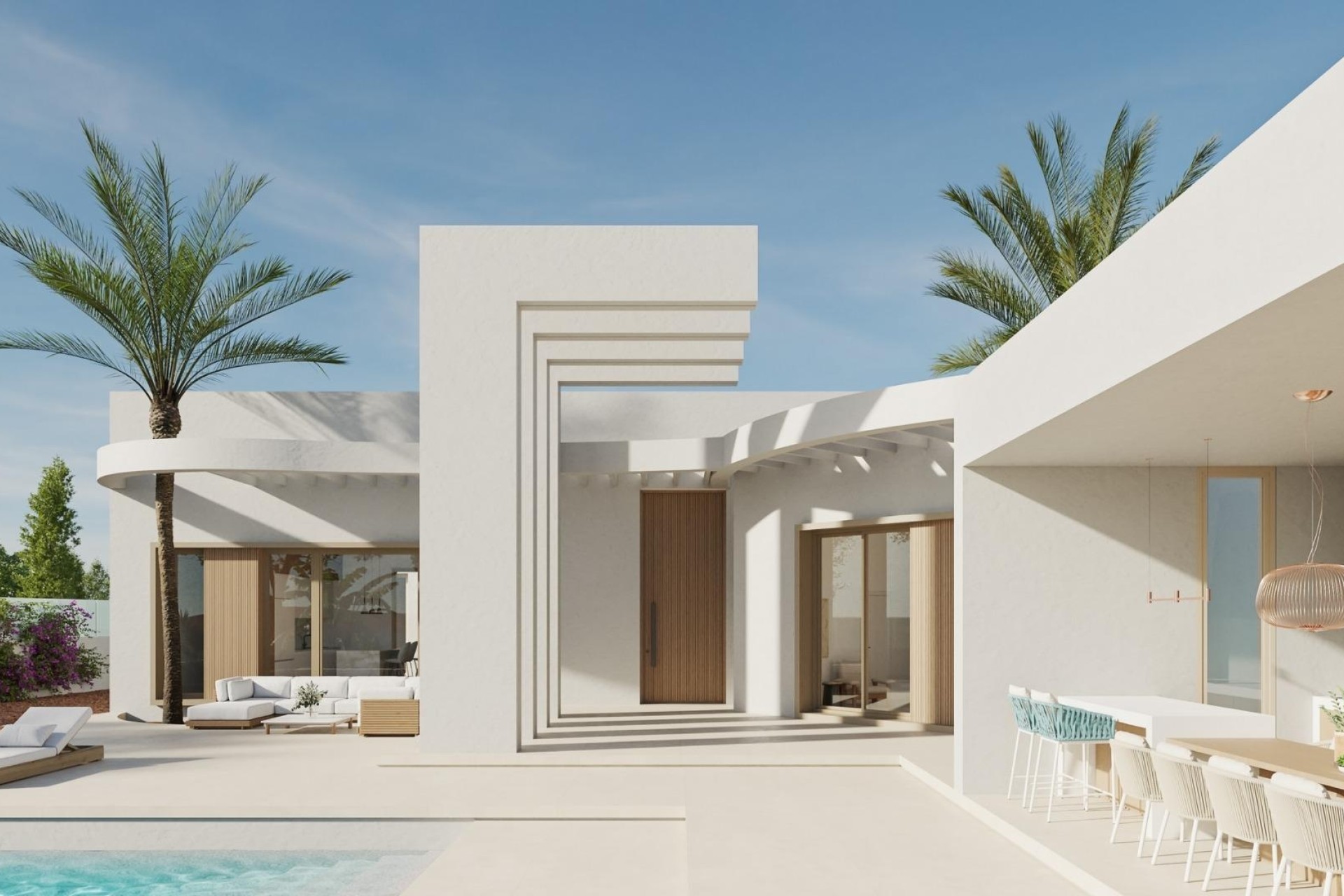 New Build - Freistehende Villa -
Algorfa - Lomas de la Juliana