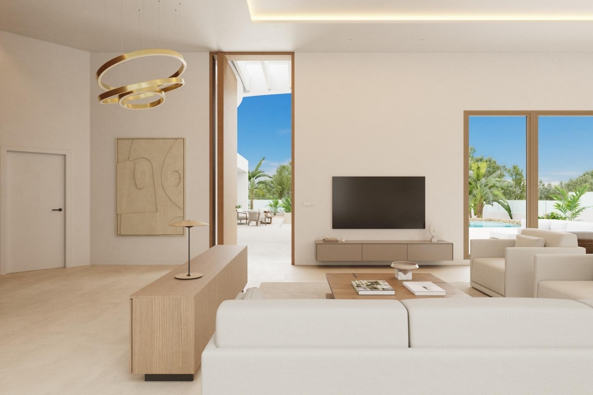 New Build - Freistehende Villa -
Algorfa - Lomas de la Juliana