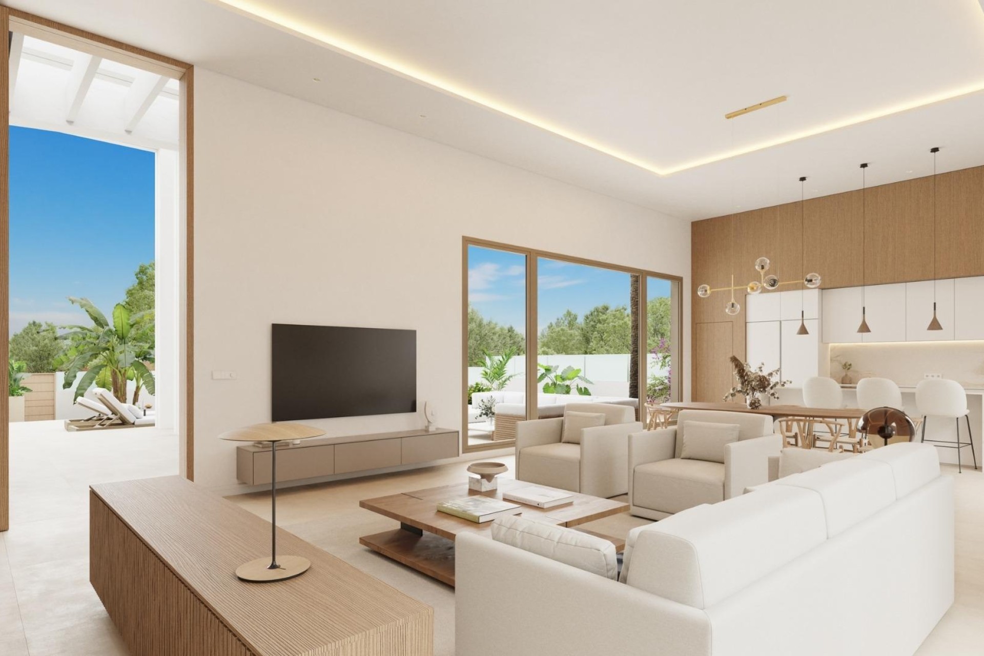New Build - Freistehende Villa -
Algorfa - Lomas de la Juliana