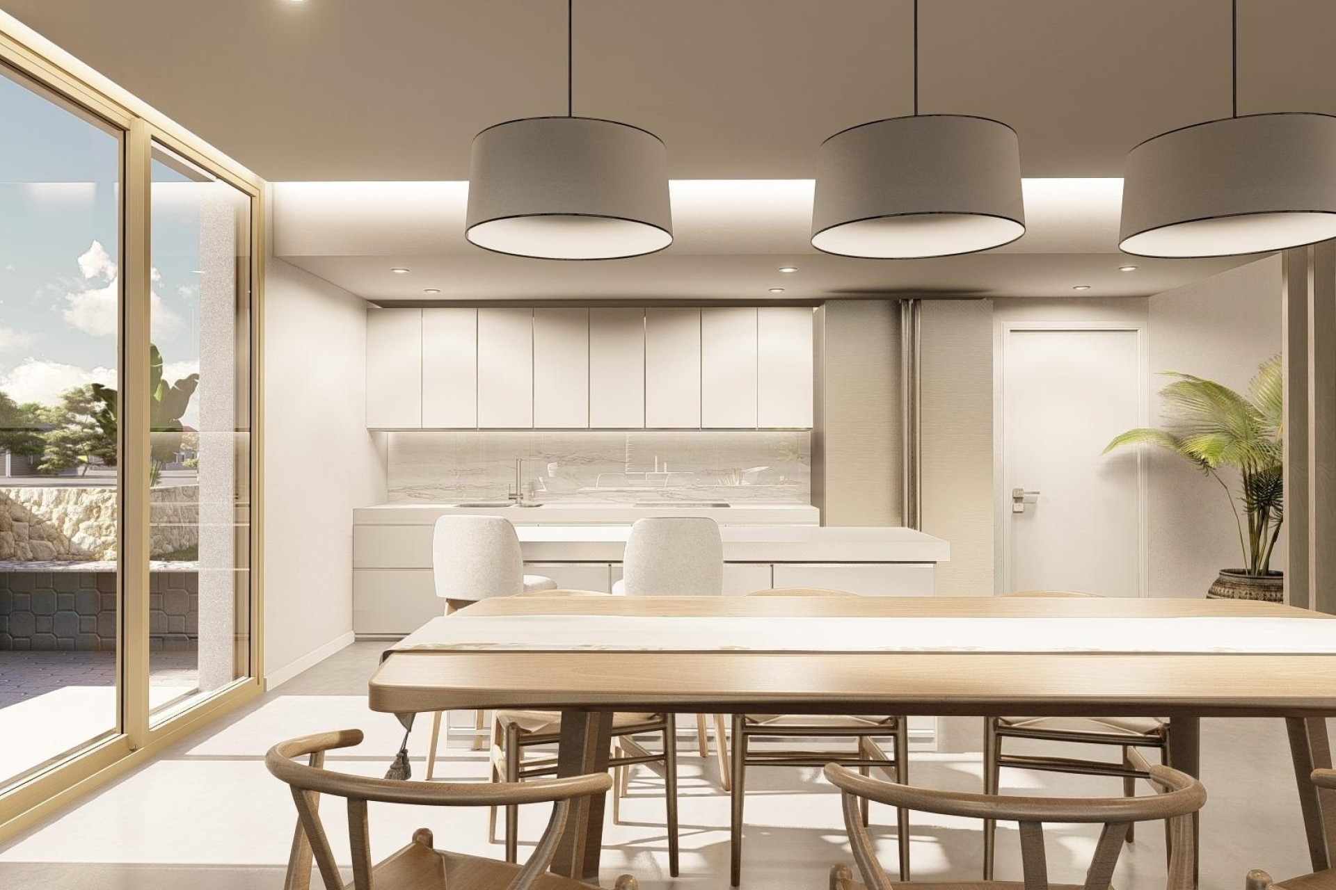 New Build - Freistehende Villa -
Algorfa - Lomas de la Juliana