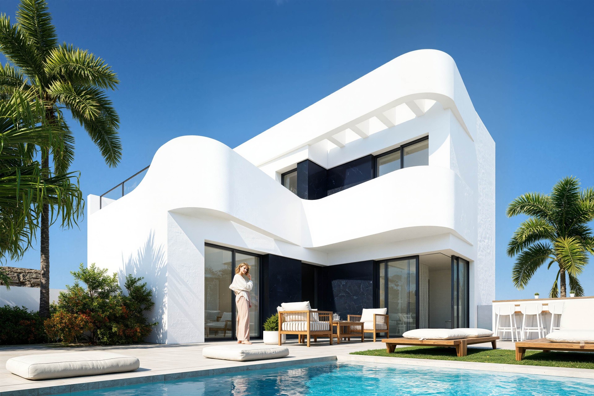 New Build - Freistehende Villa -
Algorfa
