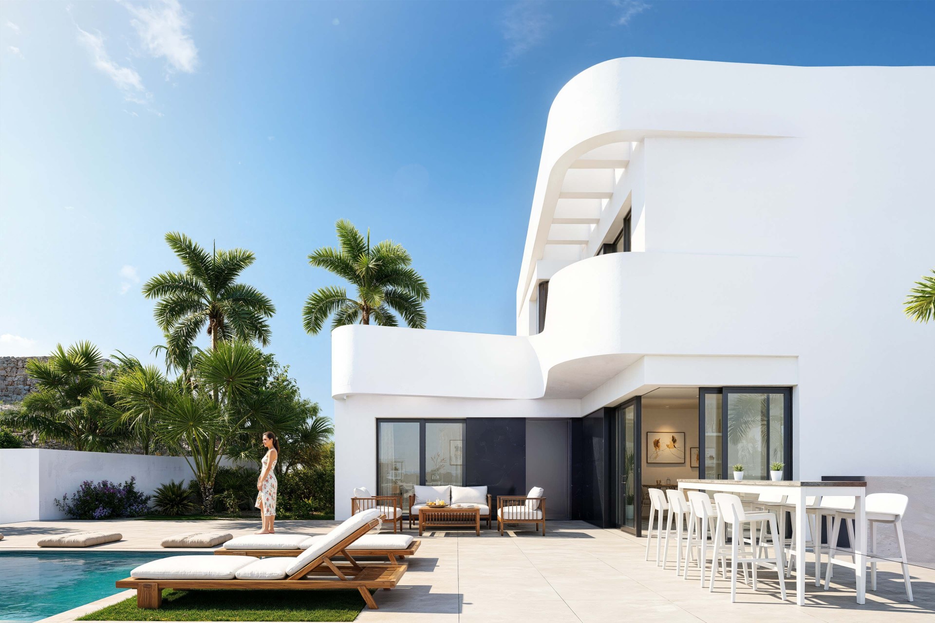 New Build - Freistehende Villa -
Algorfa