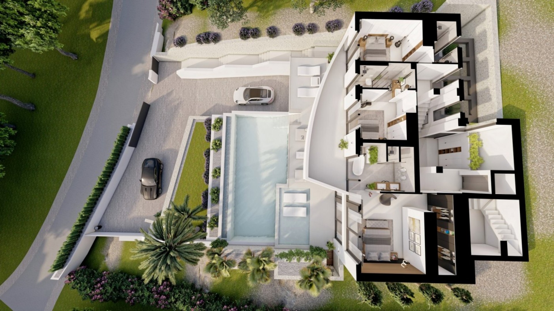 New Build - Freistehende Villa -
Altea - La Sierra