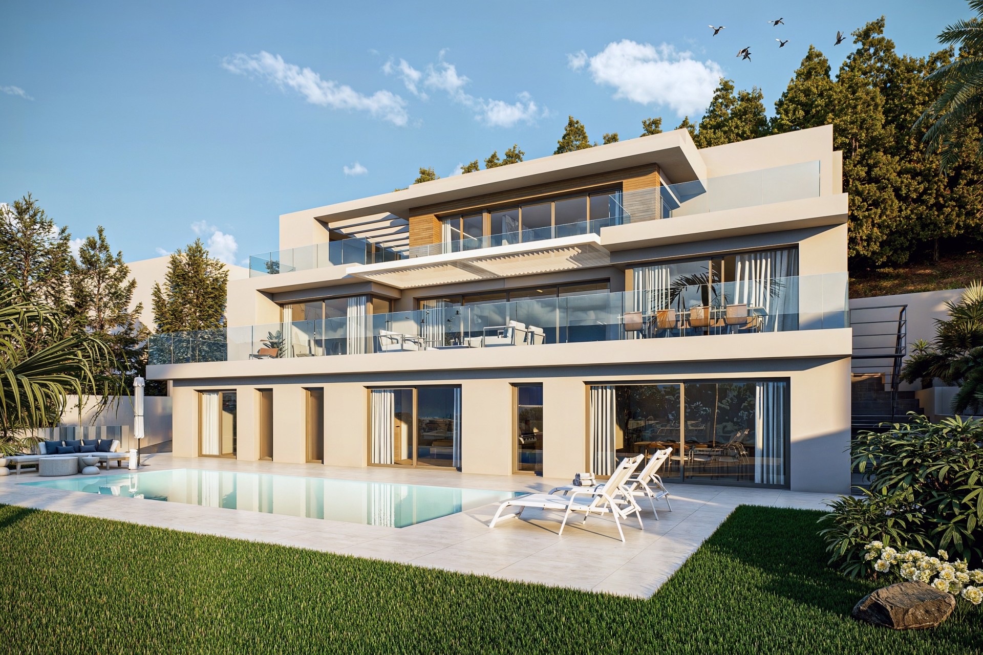 New Build - Freistehende Villa -
Altea