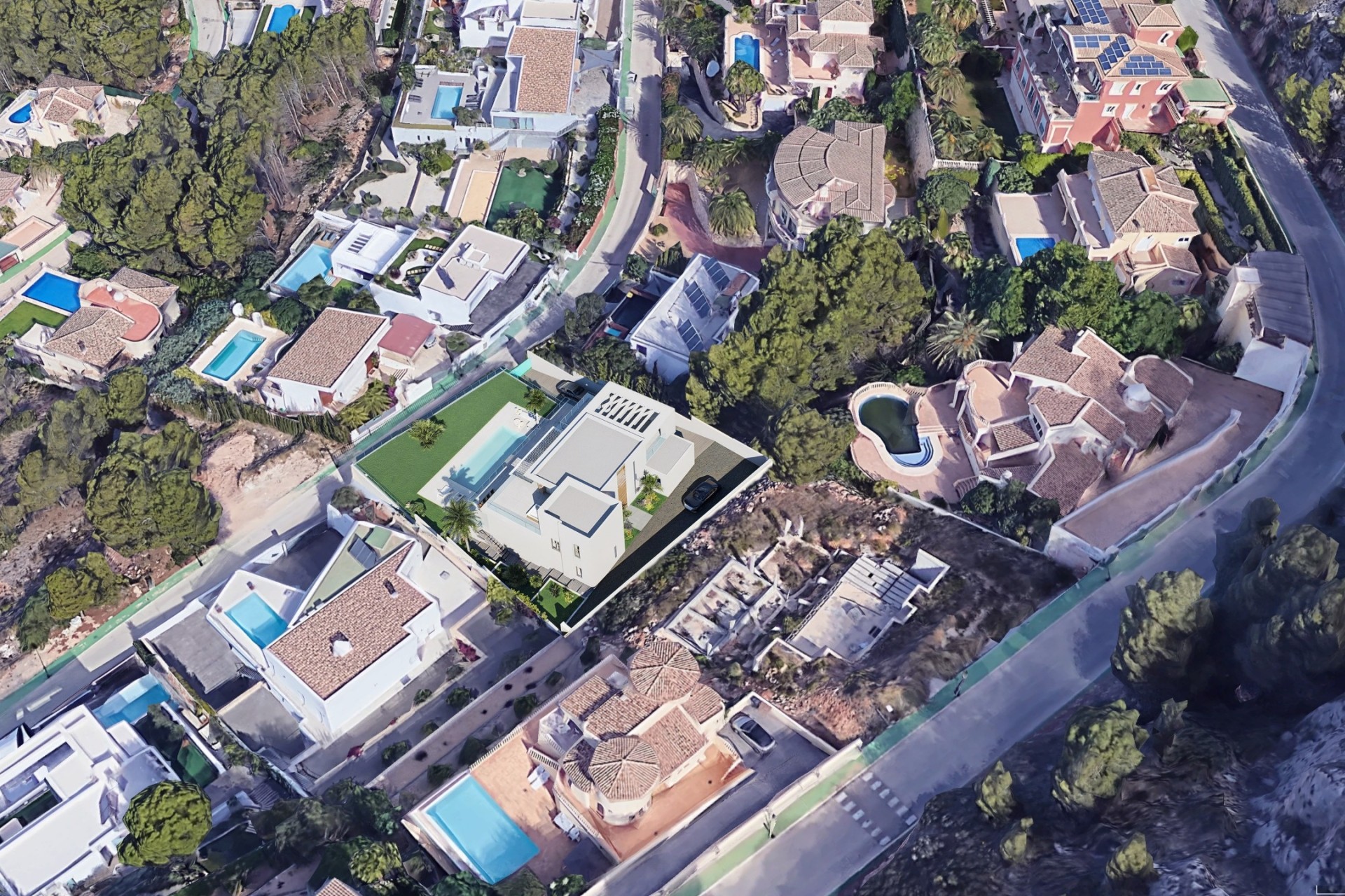 New Build - Freistehende Villa -
Altea