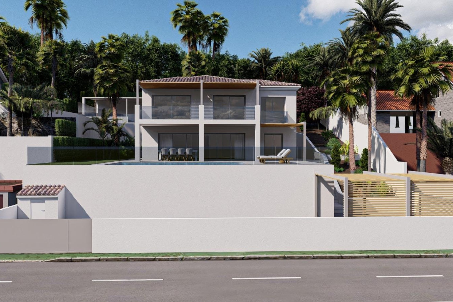 New Build - Freistehende Villa -
Altea