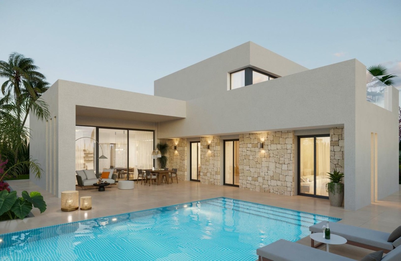 New Build - Freistehende Villa -
Aspe - Poligono 19