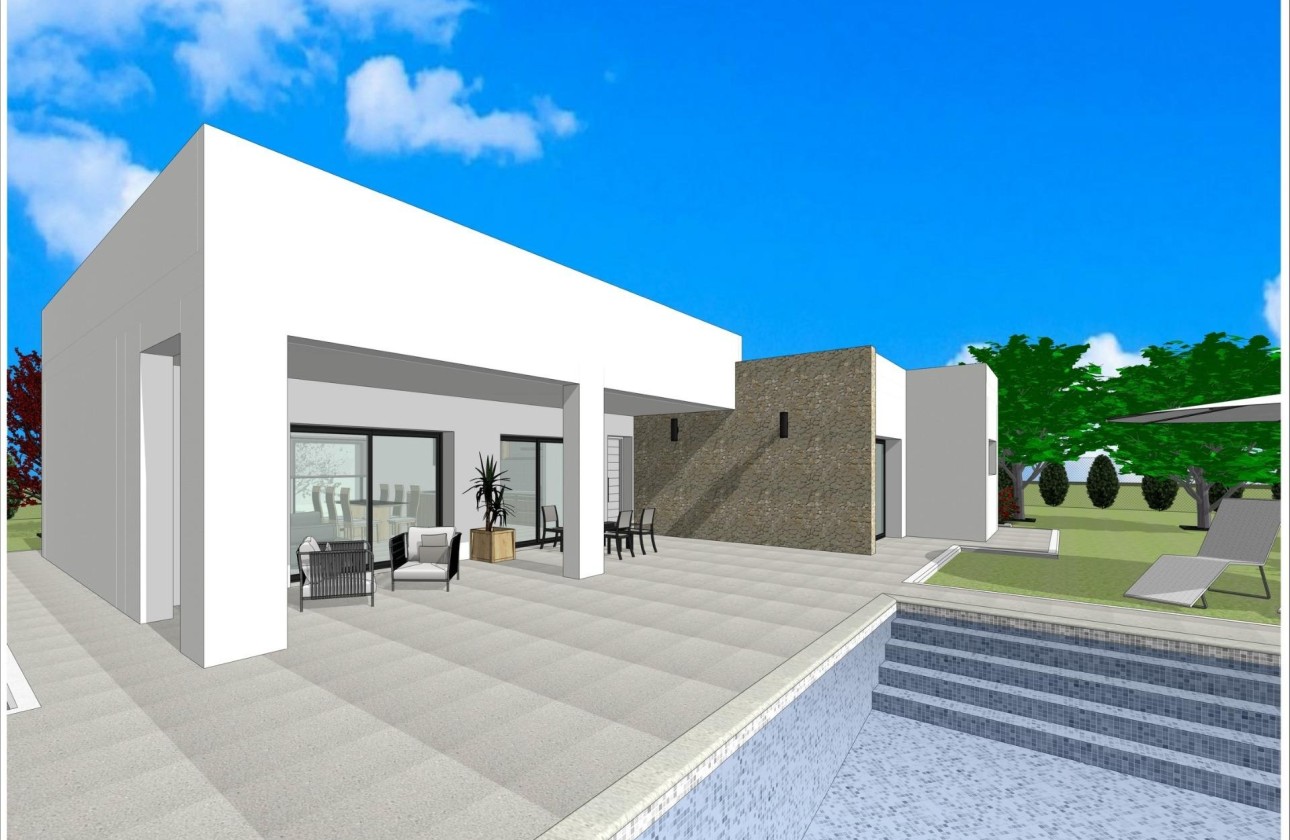 New Build - Freistehende Villa -
Aspe - Poligono 19