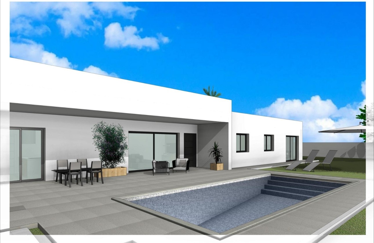 New Build - Freistehende Villa -
Aspe - Poligono 19