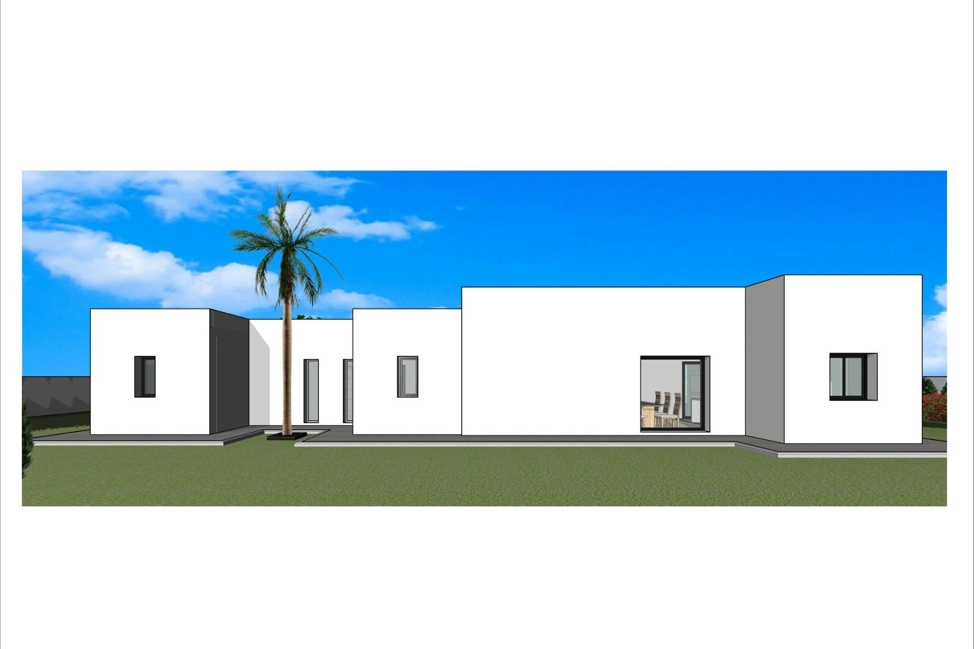 New Build - Freistehende Villa -
Aspe - Poligono 19