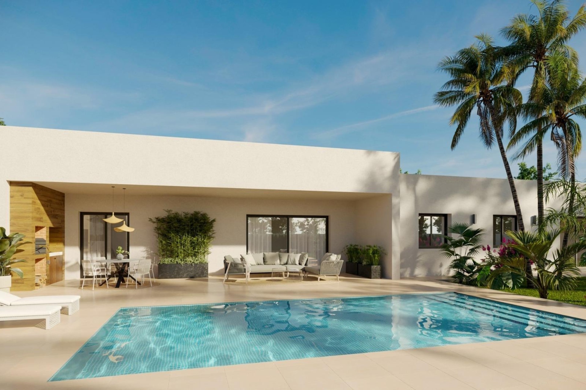 New Build - Freistehende Villa -
Aspe - Poligono 19