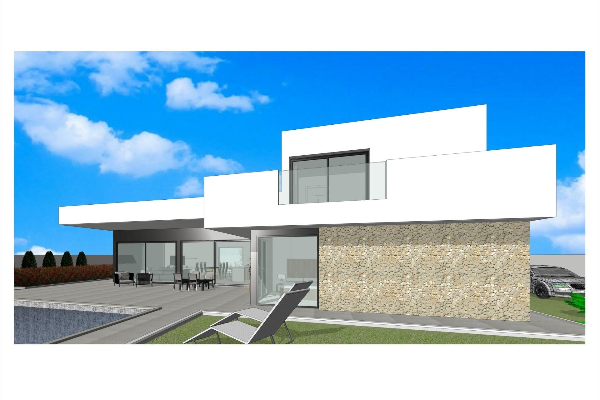 New Build - Freistehende Villa -
Aspe - Poligono 19