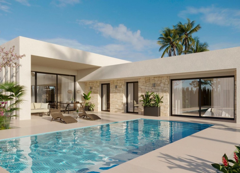 New Build - Freistehende Villa -
Aspe - Poligono 19