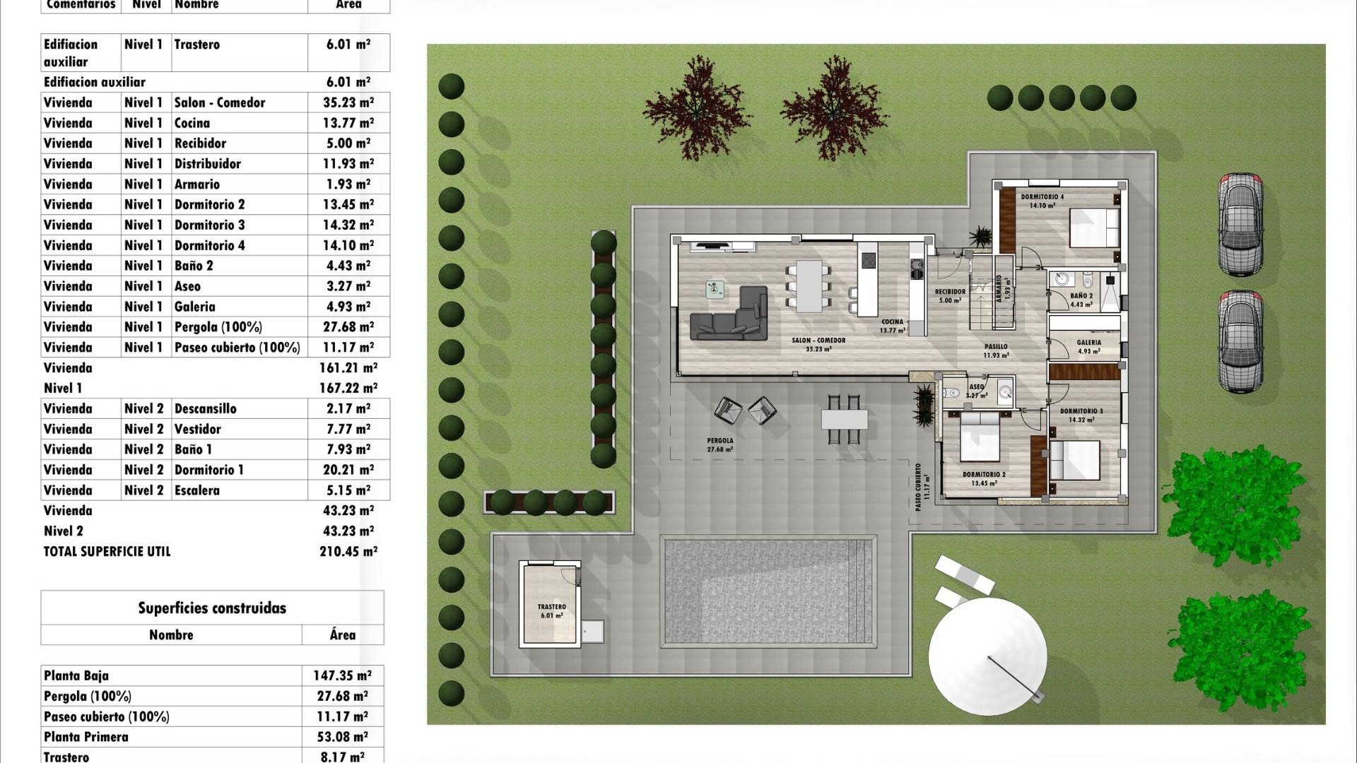 New Build - Freistehende Villa -
Aspe - Poligono 19