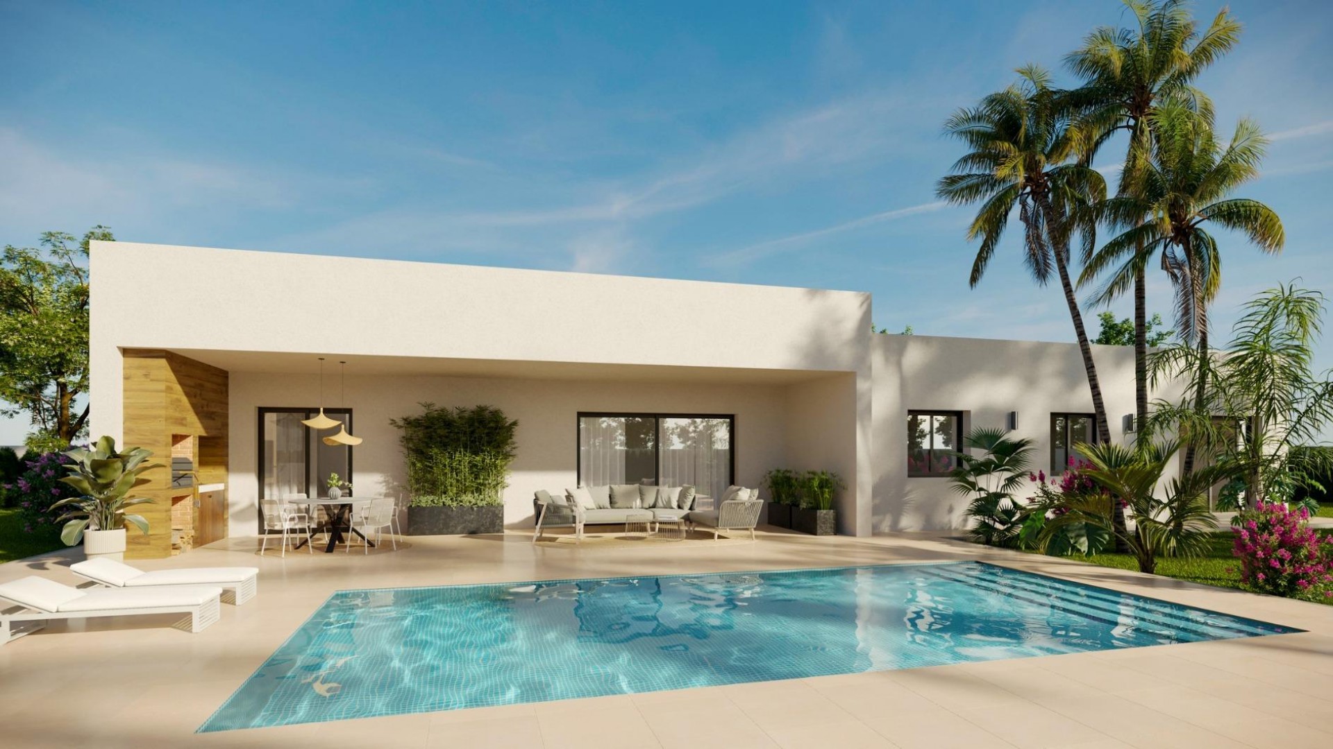 New Build - Freistehende Villa -
Aspe - Poligono 19