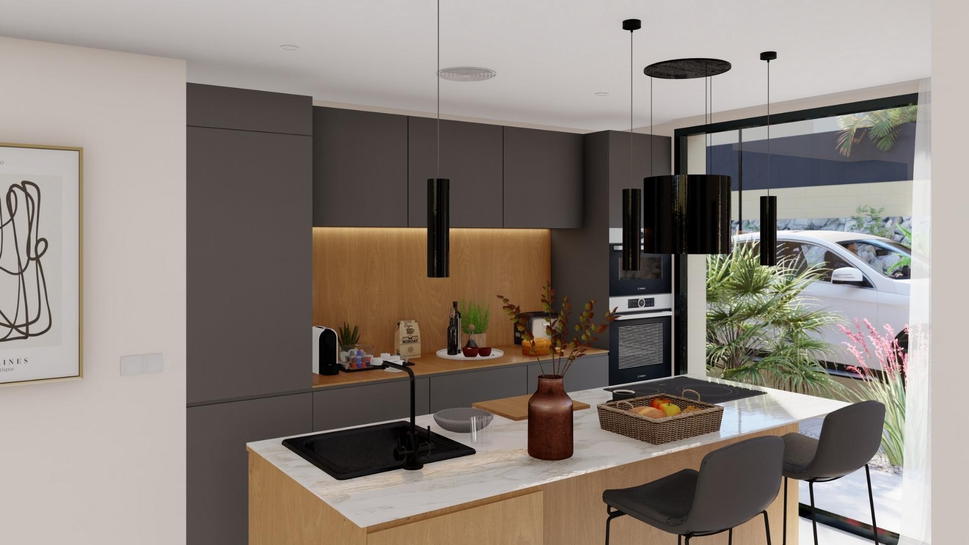 New Build - Freistehende Villa -
Baños y Mendigo - Altaona Golf And Country Village