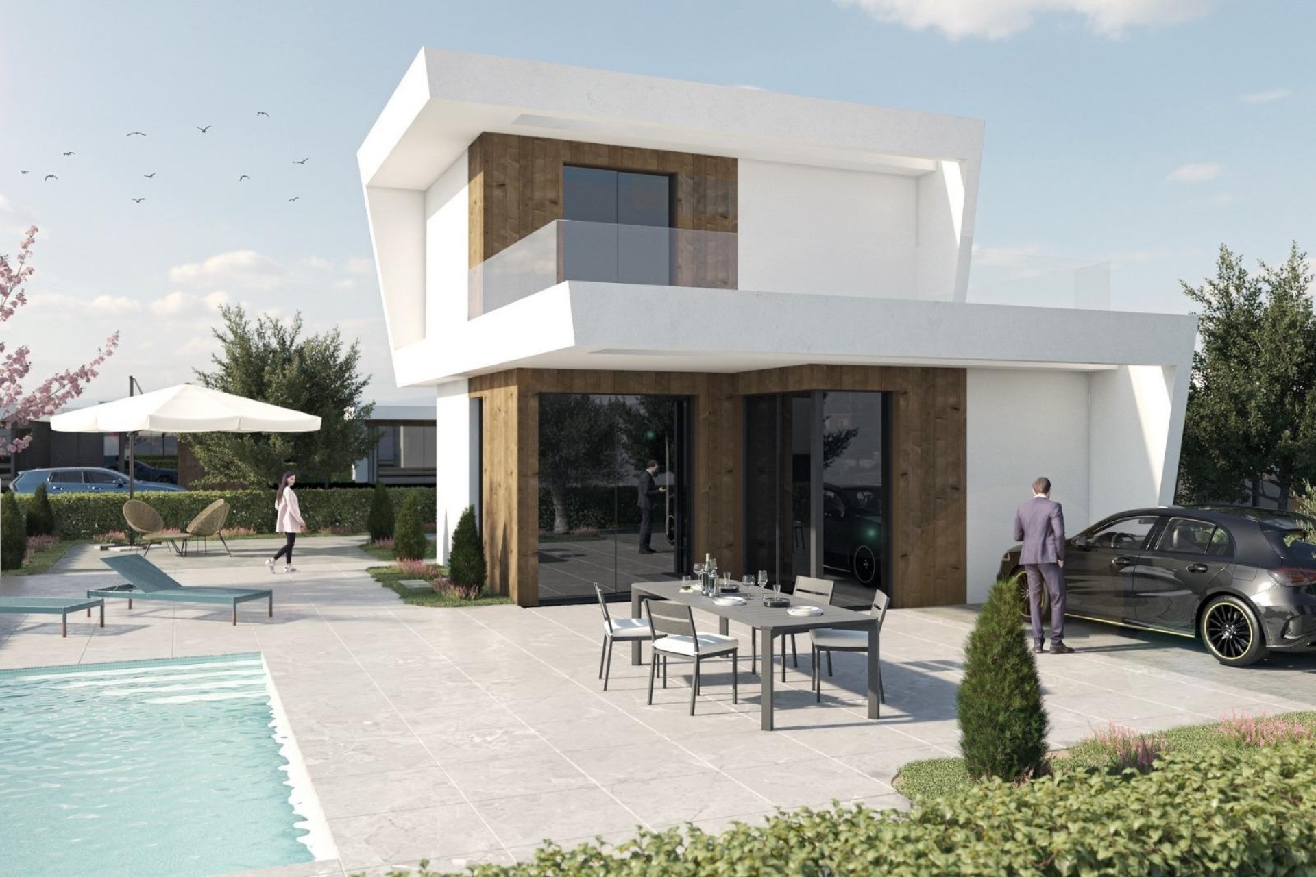 New Build - Freistehende Villa -
Baños y Mendigo - Altaona Golf