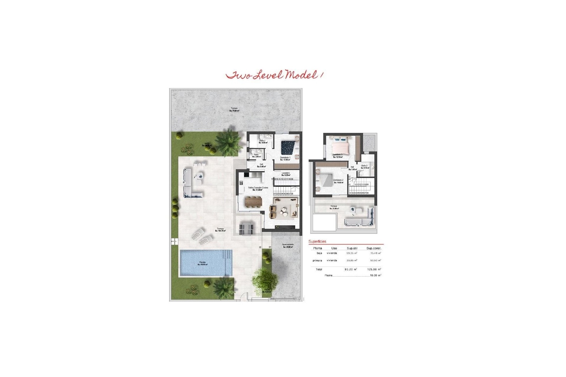 New Build - Freistehende Villa -
Baños y Mendigo - Altaona Golf