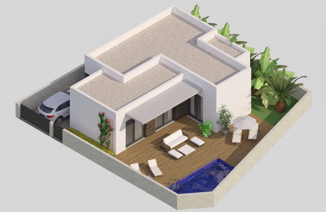 New Build - Freistehende Villa -
Benijofar - Polideportivo
