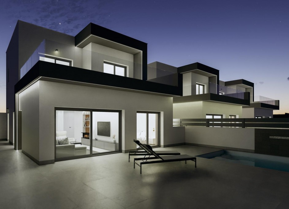 New Build - Freistehende Villa -
Benijofar - Pueblo