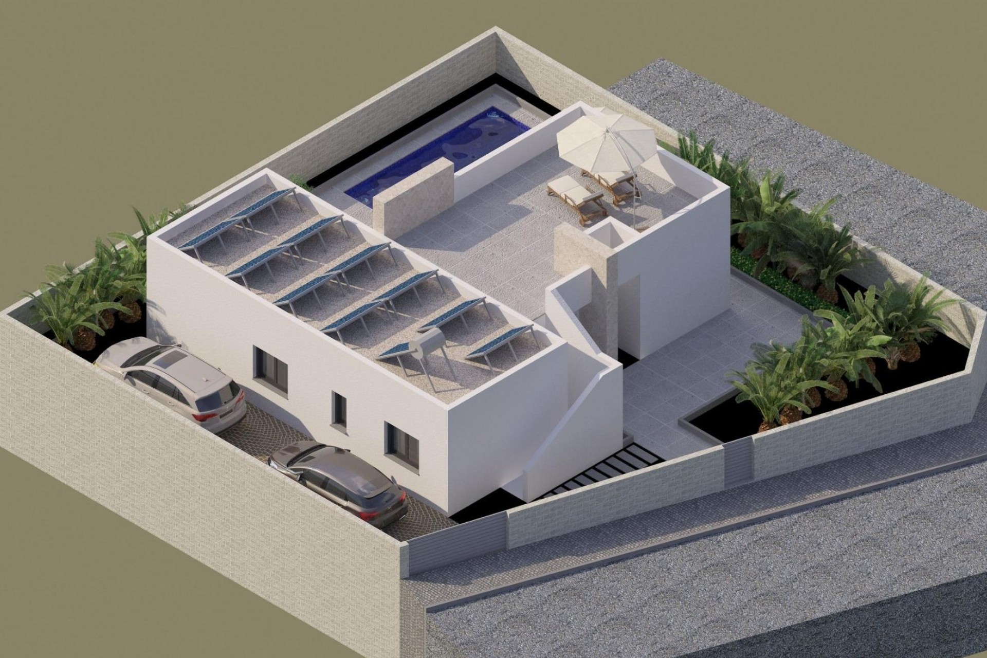 New Build - Freistehende Villa -
Benijofar - Pueblo