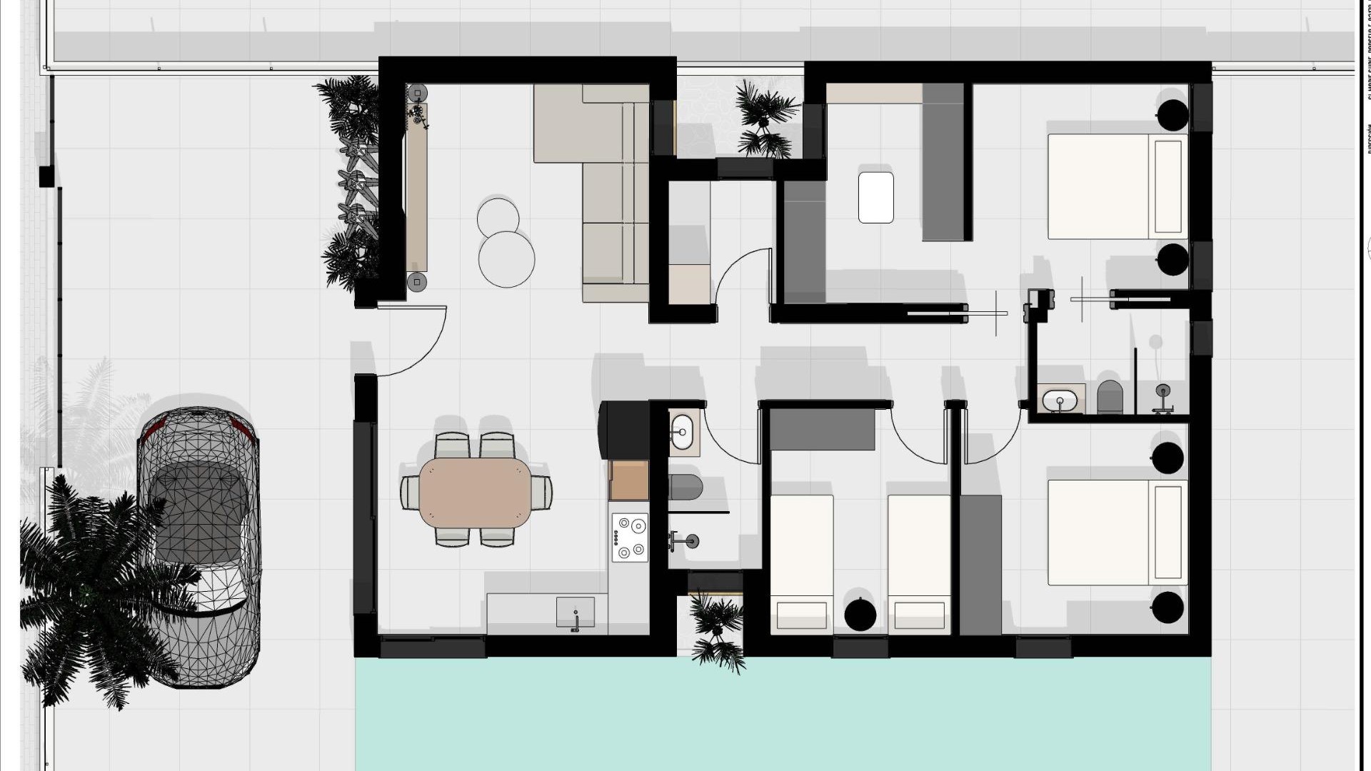 New Build - Freistehende Villa -
Benijofar - Urb. Monteazul