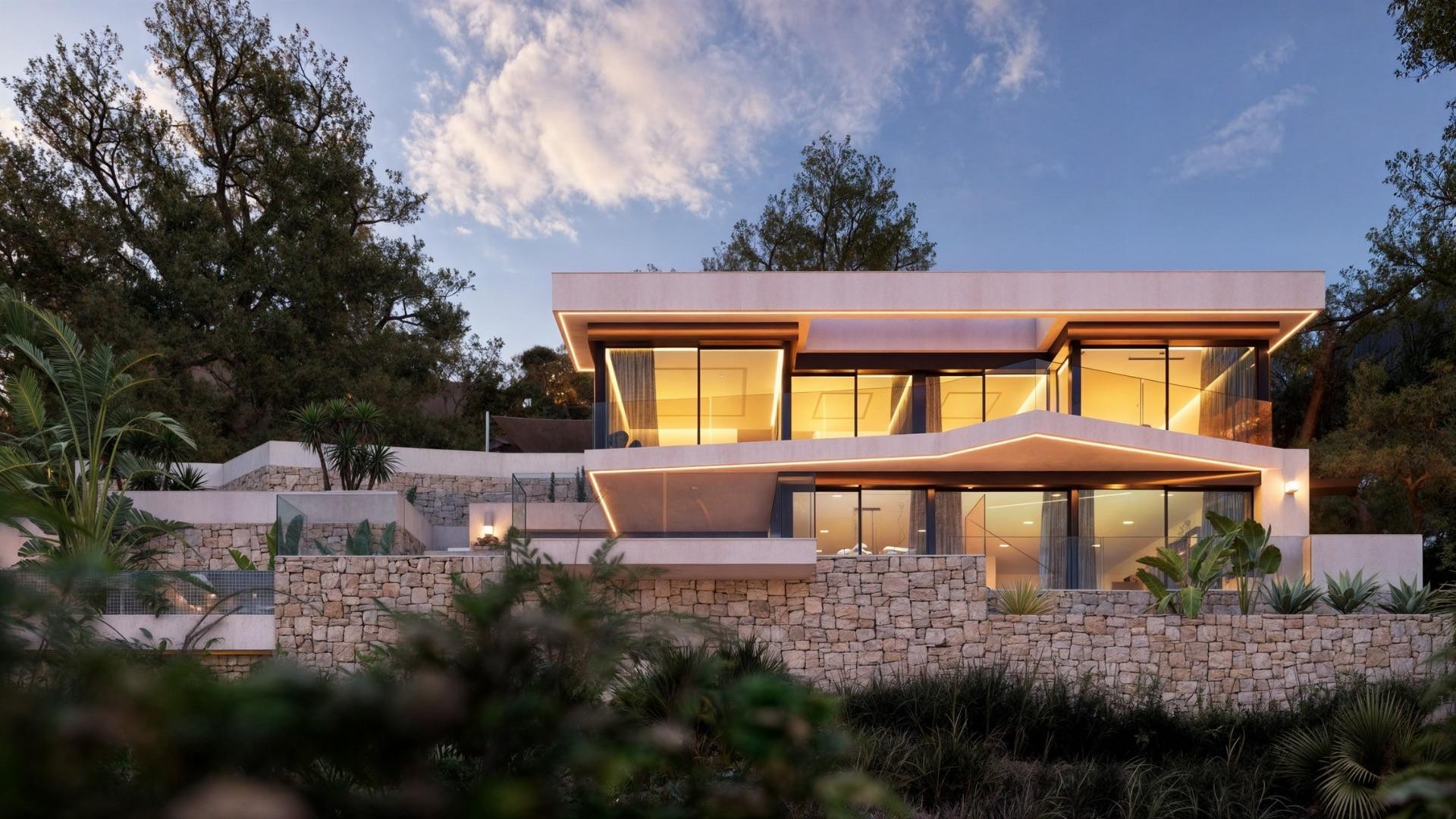 New Build - Freistehende Villa -
Benissa - Racó Del Galeno