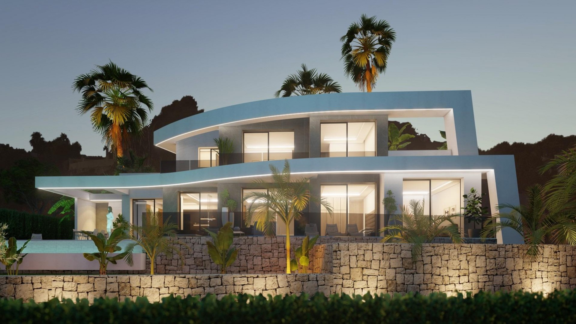 New Build - Freistehende Villa -
Benissa - Urb. La Fustera