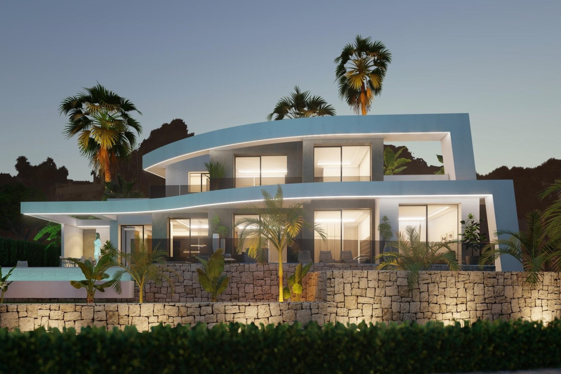 New Build - Freistehende Villa -
Benissa