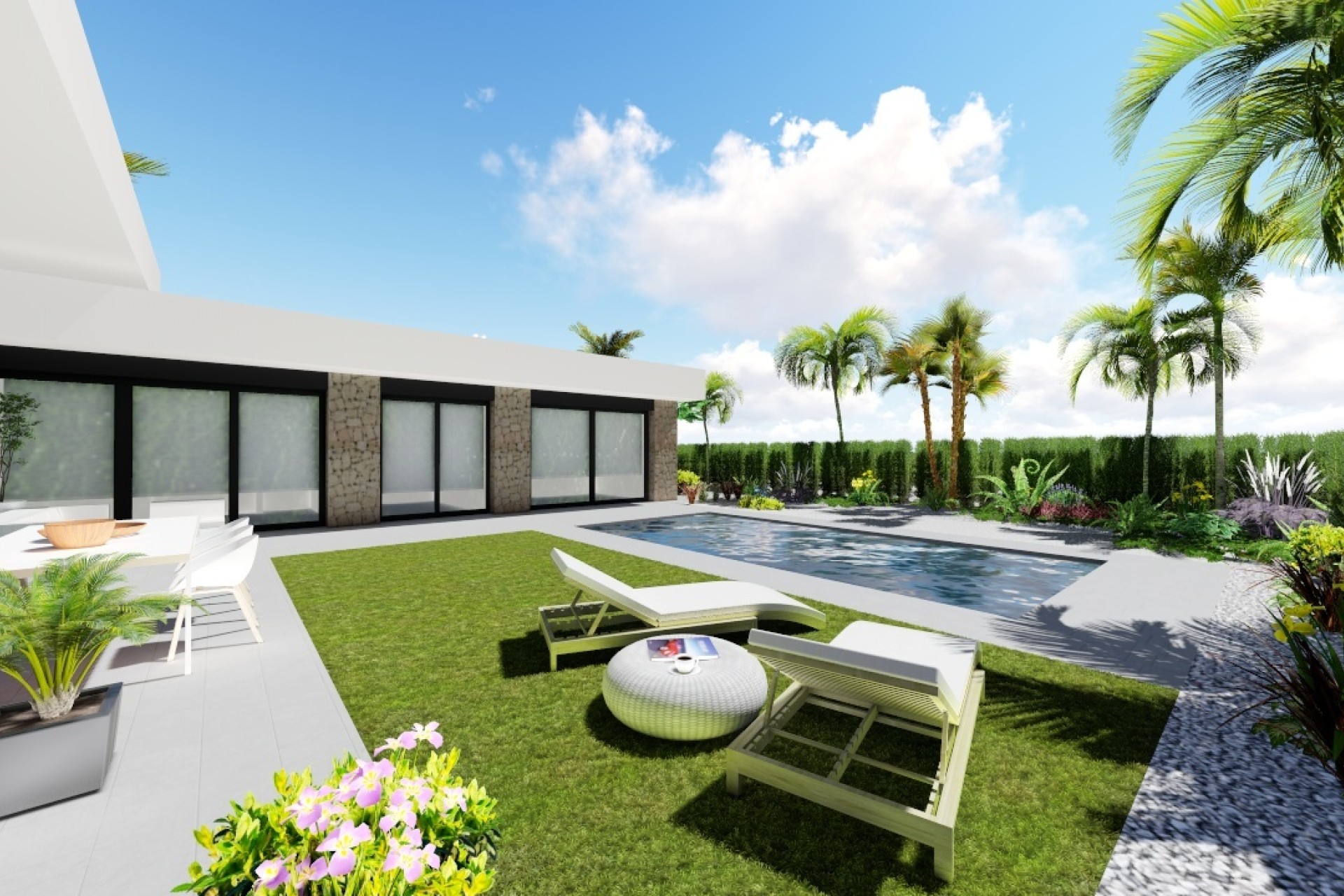 New Build - Freistehende Villa -
Calasparra