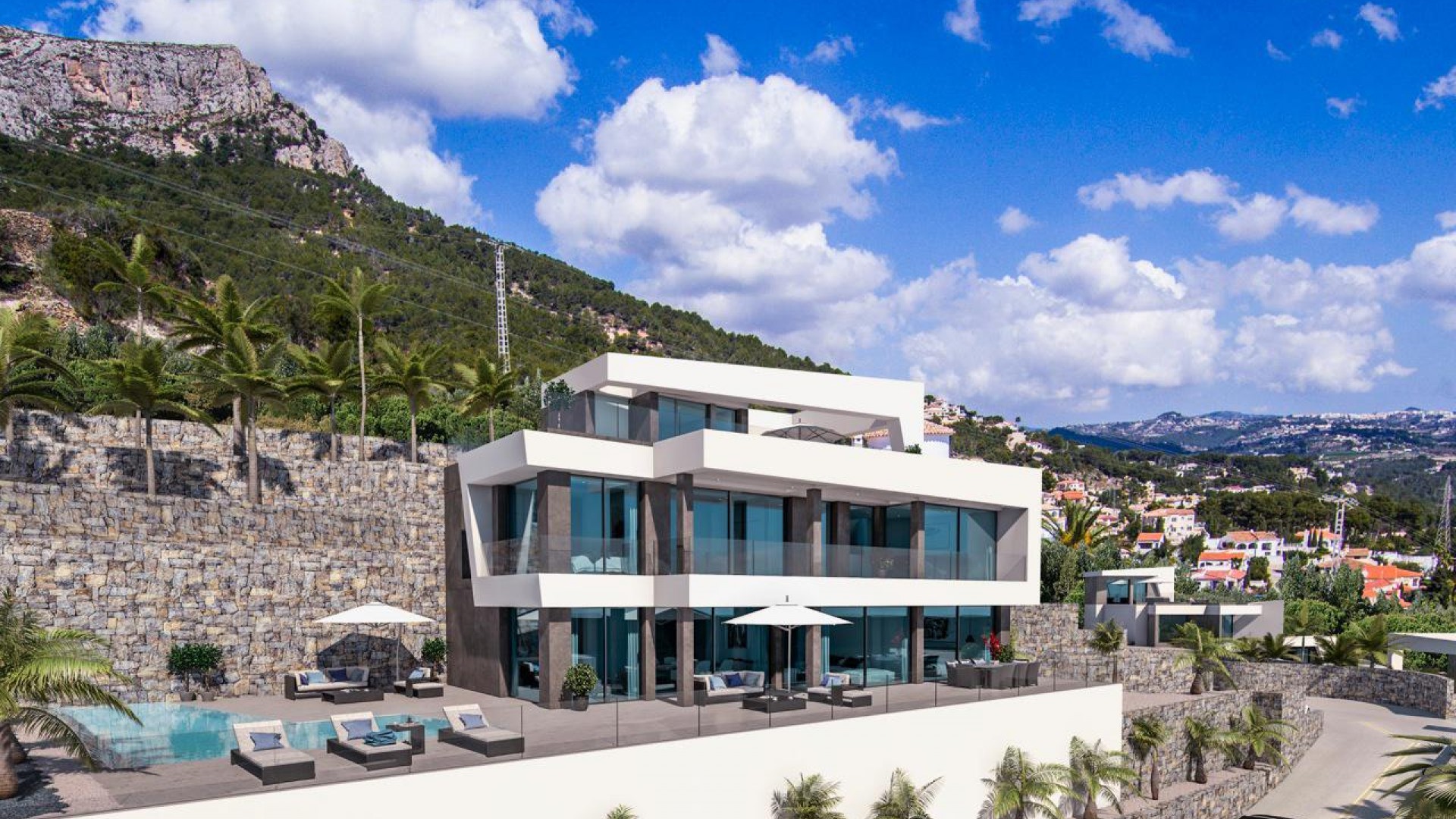 New Build - Freistehende Villa -
Calpe - Cucarres