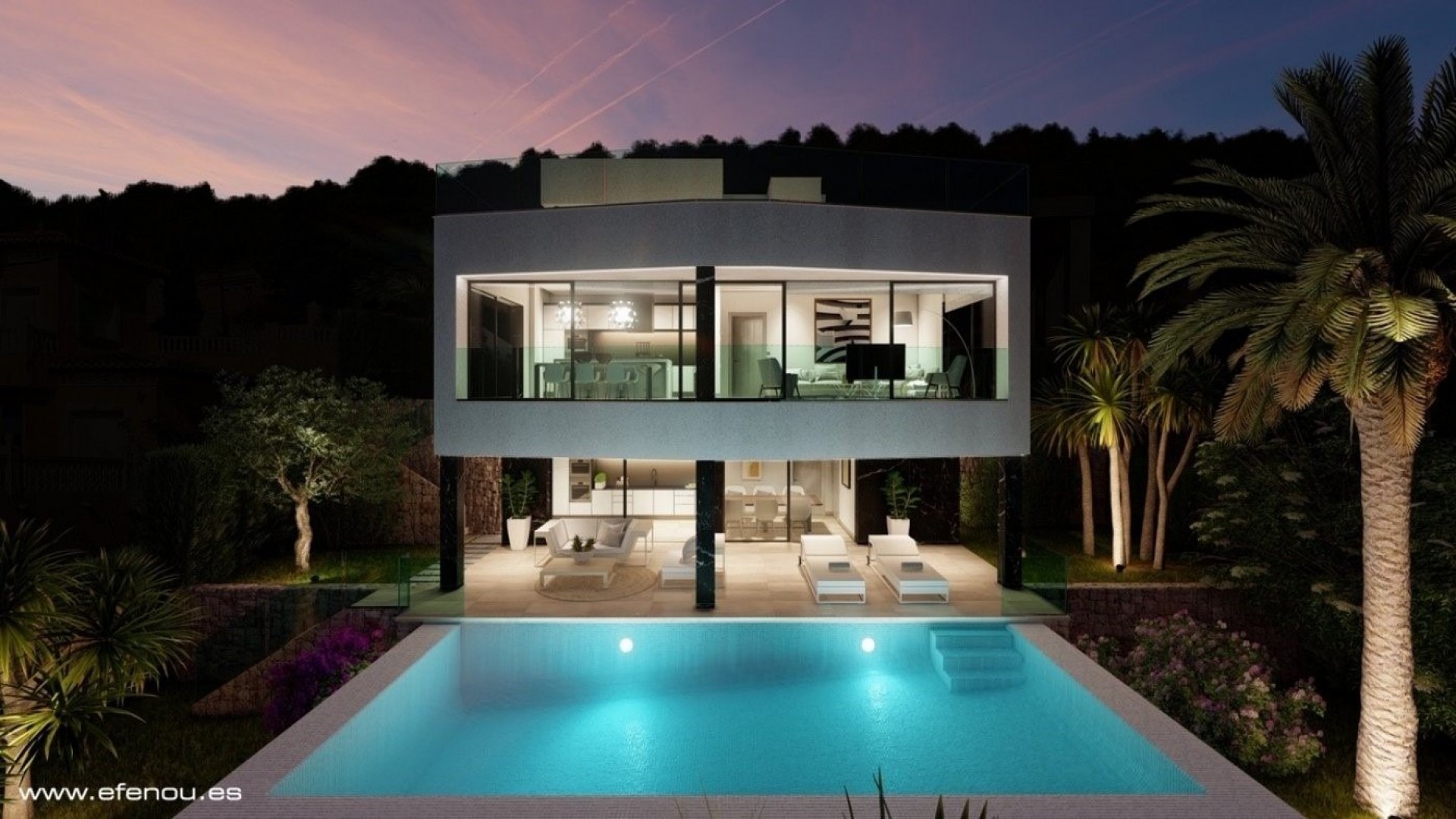 New Build - Freistehende Villa -
Calpe - Gran sol