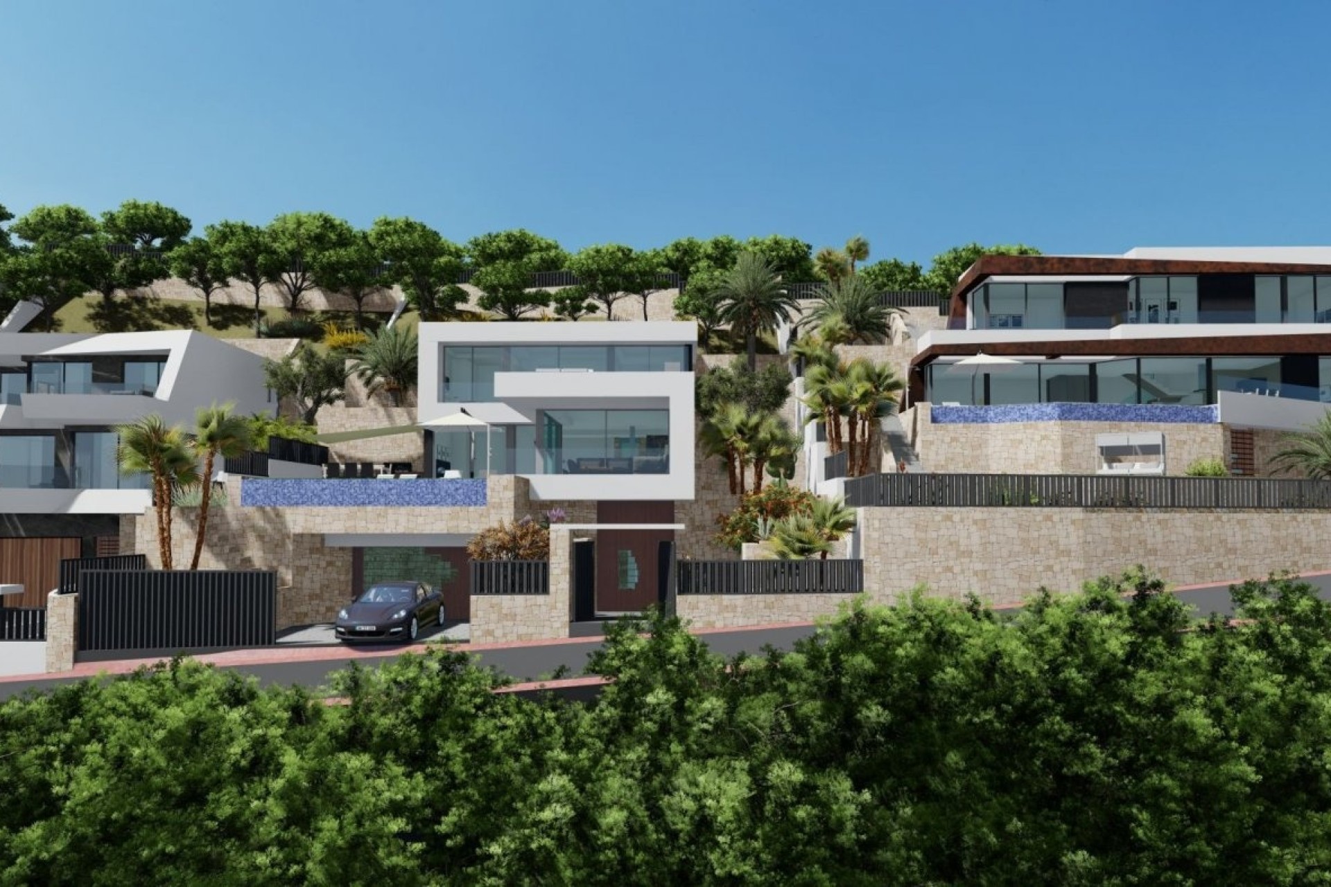 New Build - Freistehende Villa -
Calpe - Maryvilla