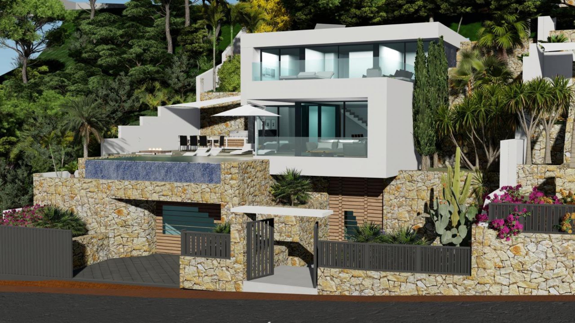 New Build - Freistehende Villa -
Calpe - Maryvilla
