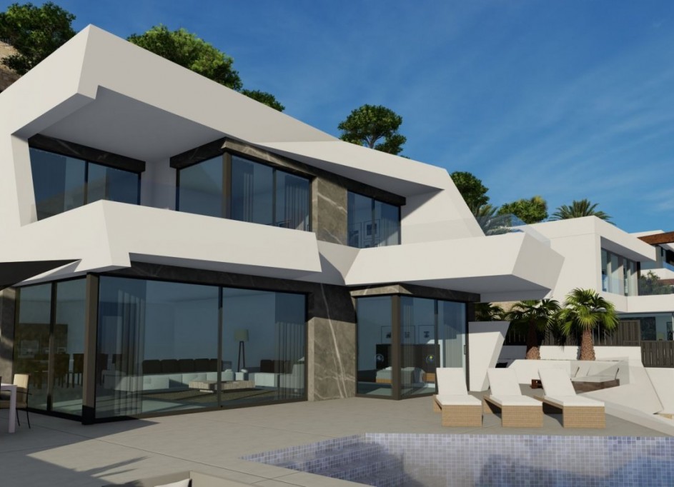 New Build - Freistehende Villa -
Calpe - Maryvilla