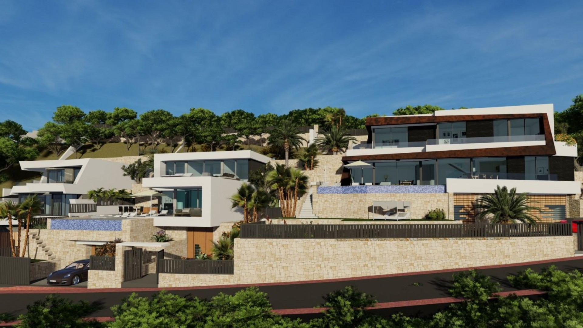 New Build - Freistehende Villa -
Calpe - Maryvilla