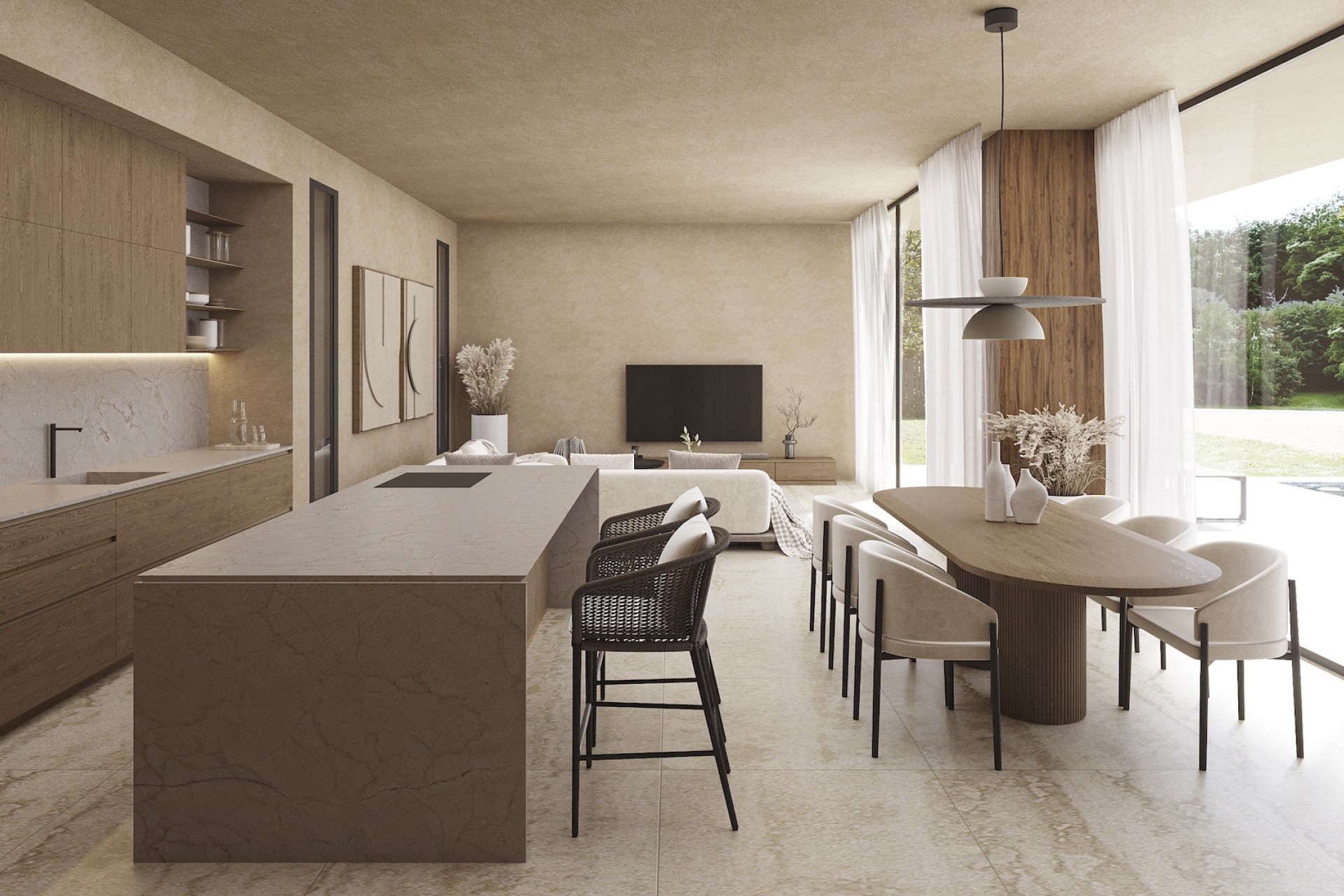 New Build - Freistehende Villa -
Calpe