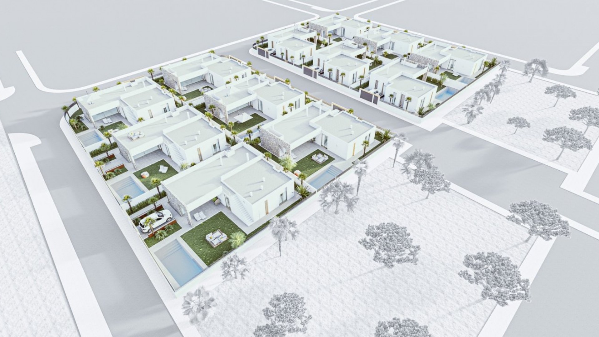 New Build - Freistehende Villa -
Cartagena - Mar de Cristal