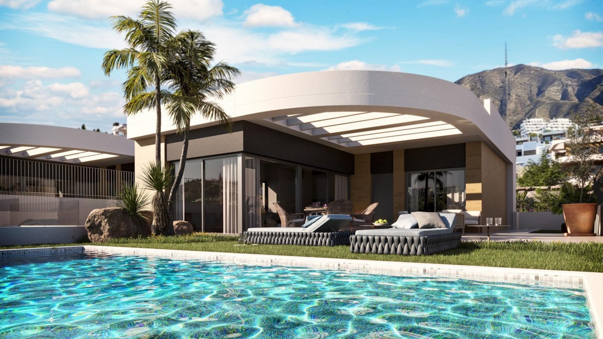 New Build - Freistehende Villa -
Finestrat - Campana garden