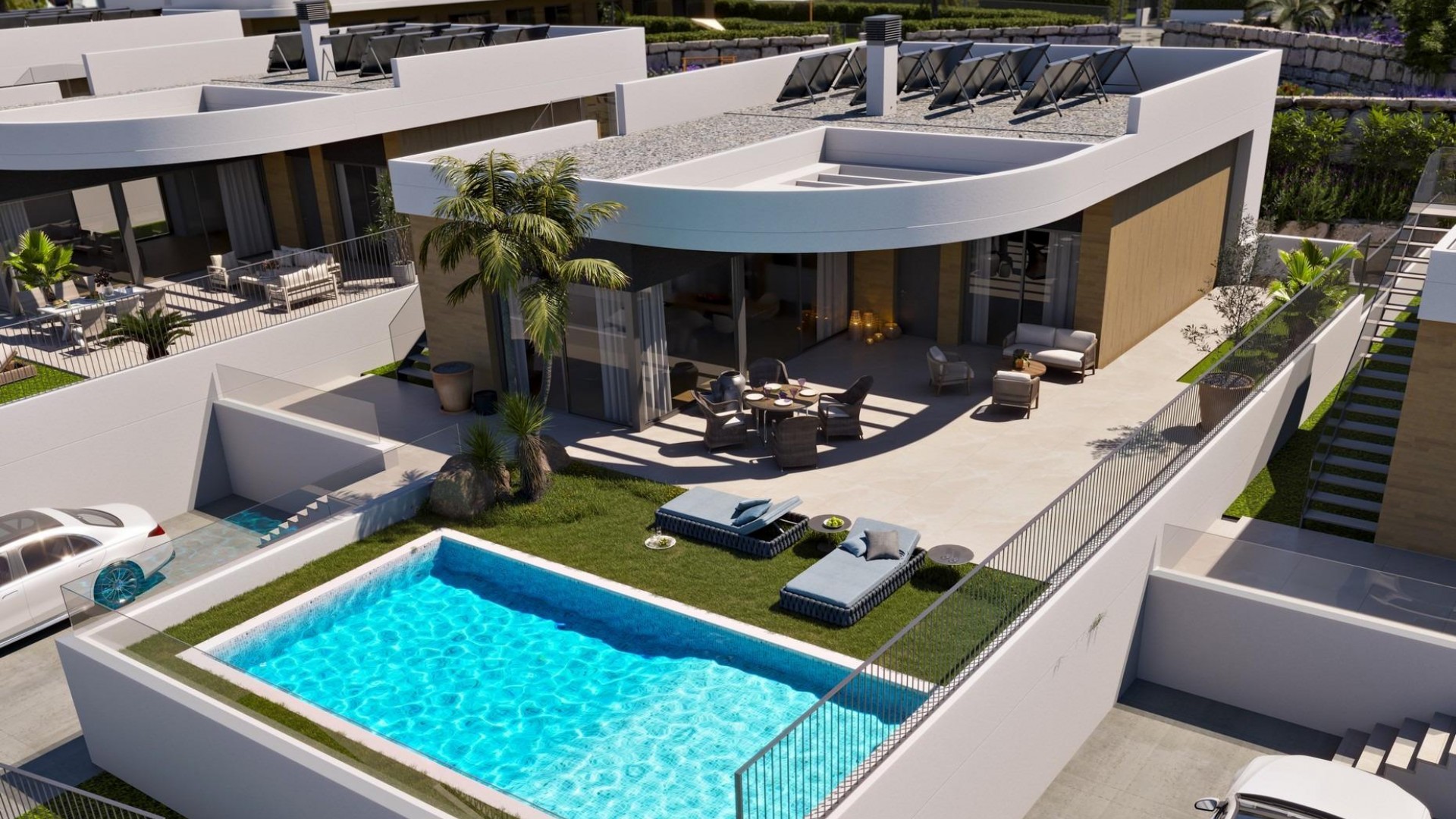 New Build - Freistehende Villa -
Finestrat - Campana garden